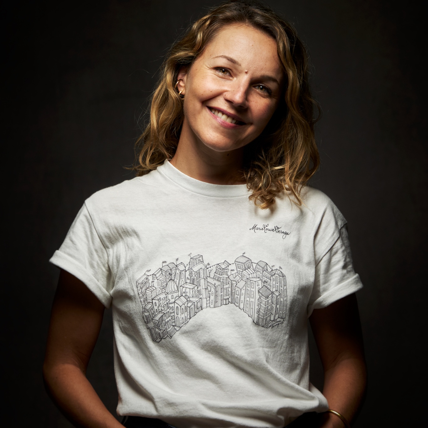 Portrait studio de Marie Louise-Desage